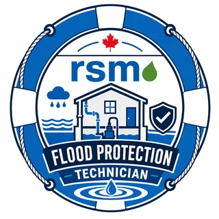 Regional Stormwater Management flood protection technician emblem